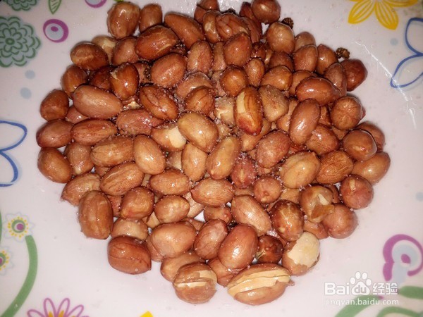 油炸花生米的家常做法花生米怎么能不糊