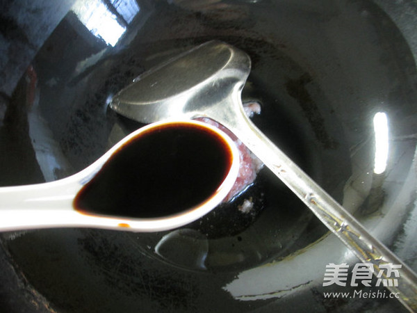 肉末带豆炒年糕