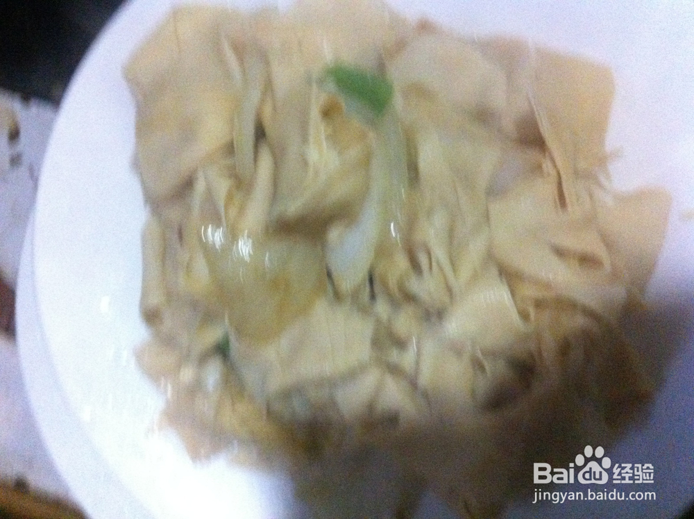 洋葱炒干豆腐～～～
