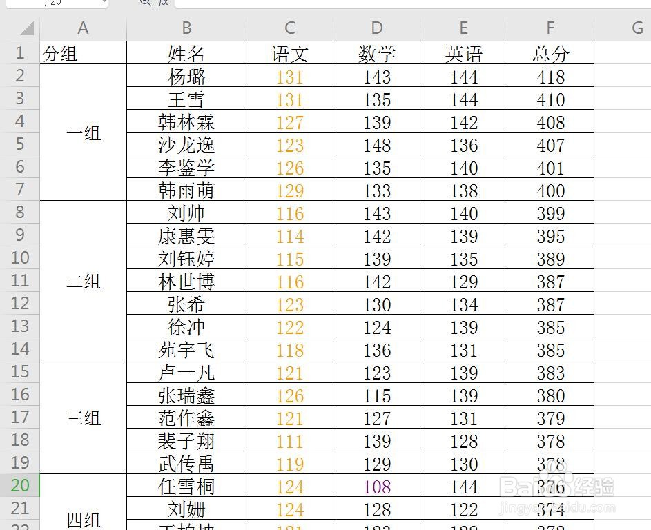 Excel/WPS表格中怎么快速取消合并单元格?