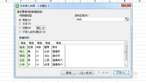 WPS表格和Office Excel 导入记事本数据并分列