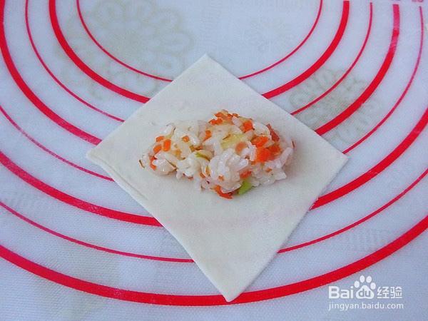 香香的糯米饭卷