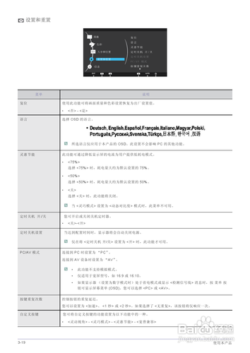 【说明书】三星S24A450SW液晶显示器（二）