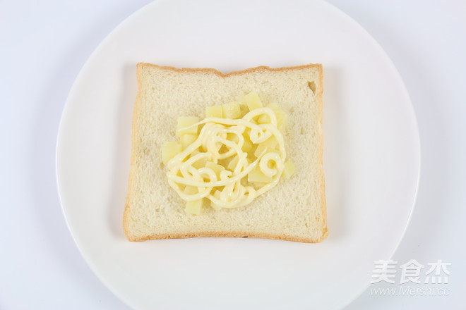 薯仔沙拉口袋面包