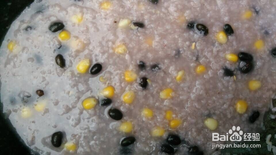 黑豆玉米粥做法