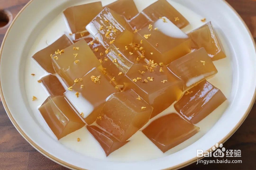 冰凉雪梨果冻饮做法