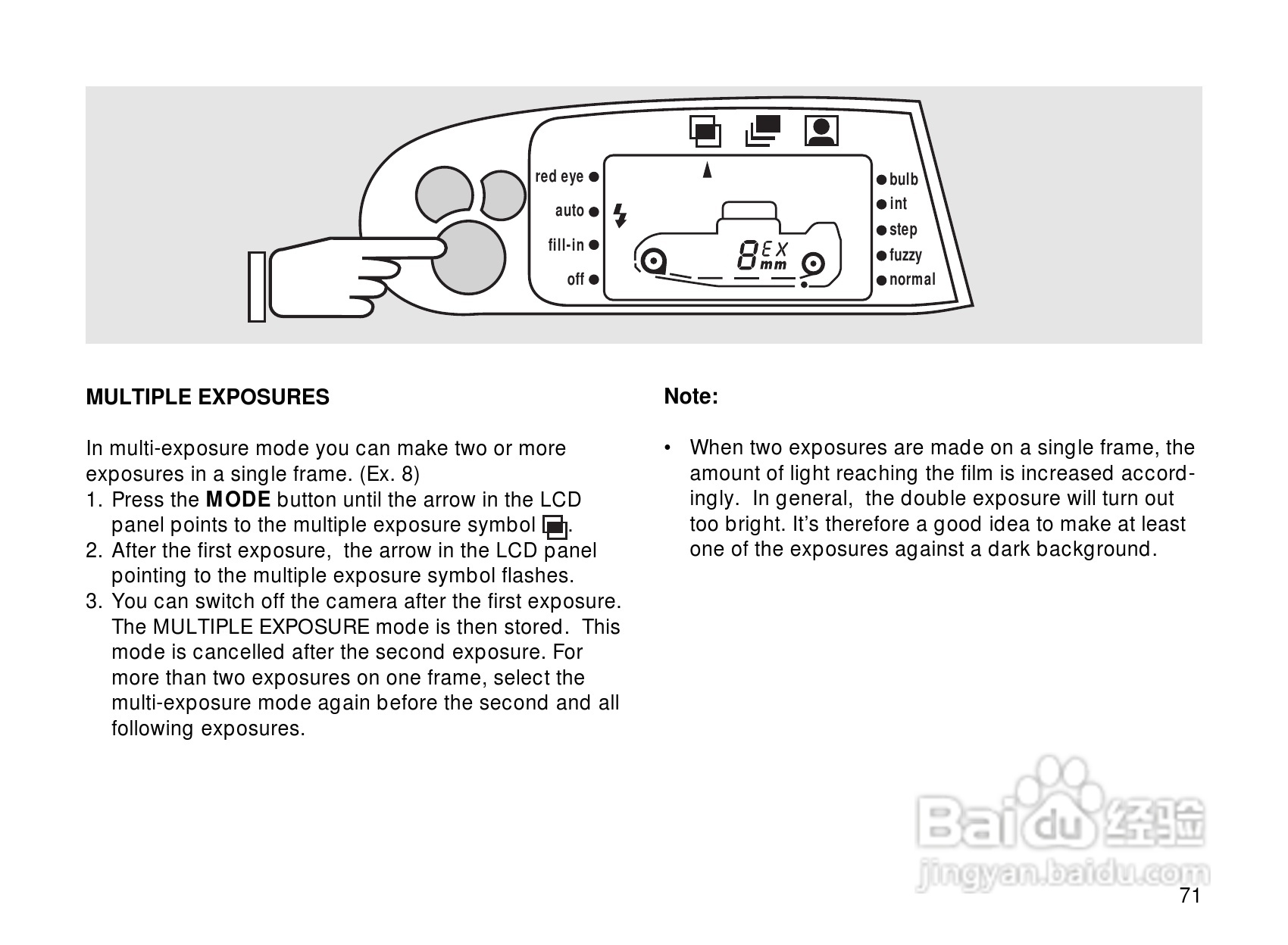 Rollei Prego 145型数码相机使用说明书:[8]