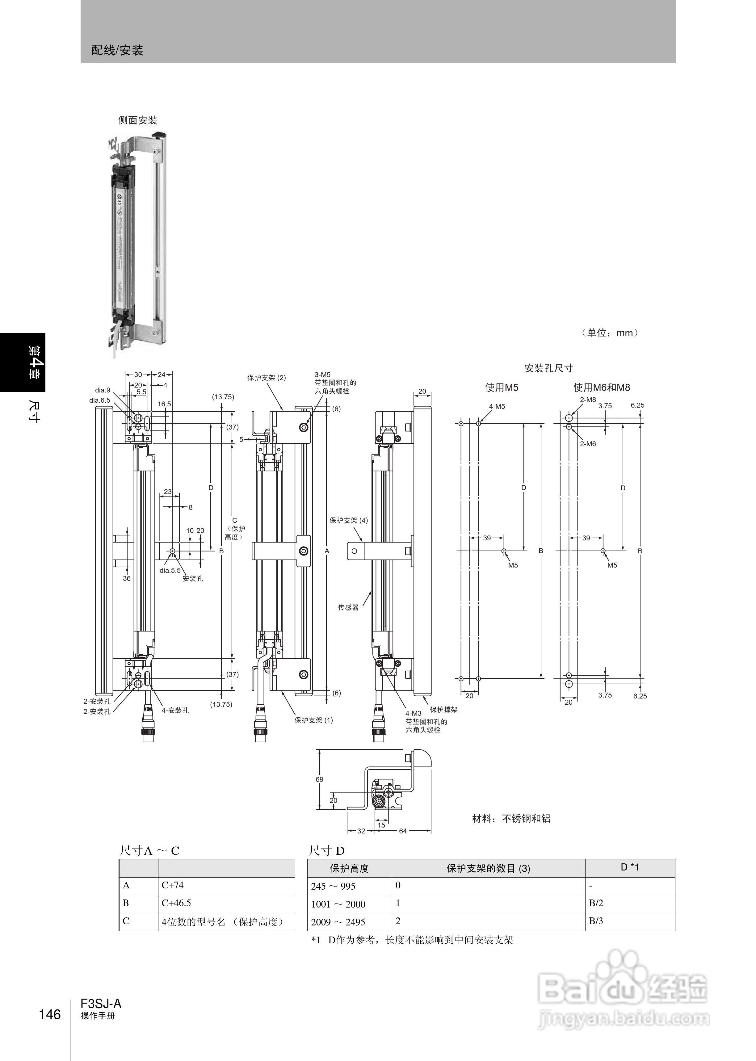 欧姆龙 F3SJ-A P系列安全光幕操作手册:[17]