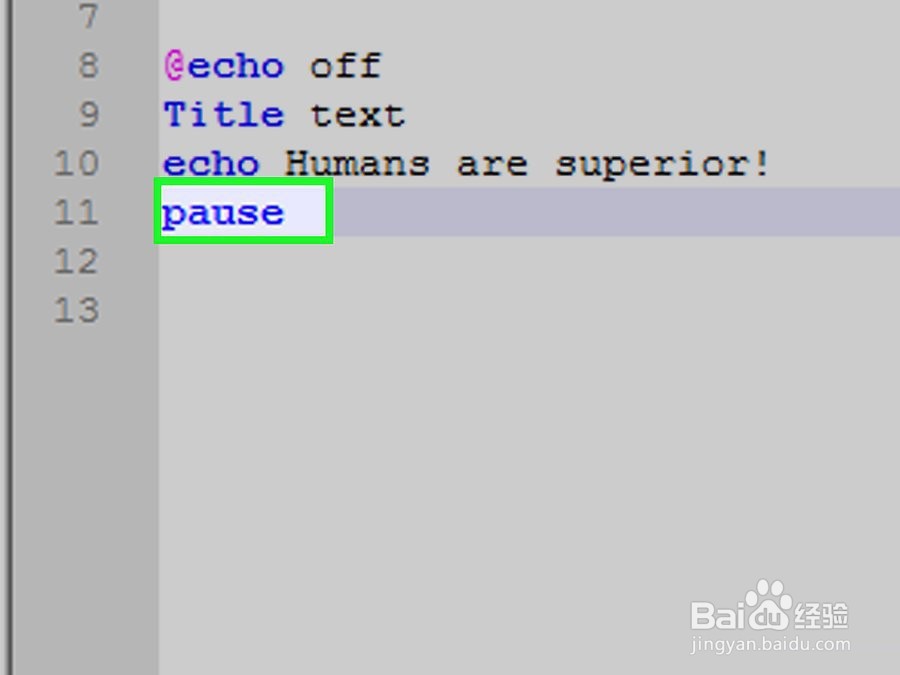 notepad++如何创建简单的批处理程序