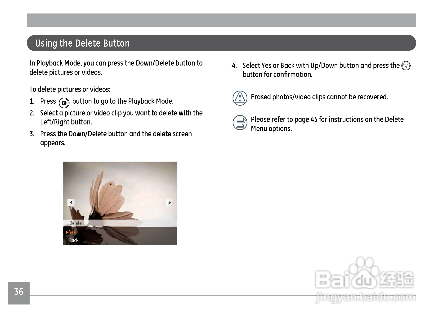 GE通用C1033数码相机说明书:[4]