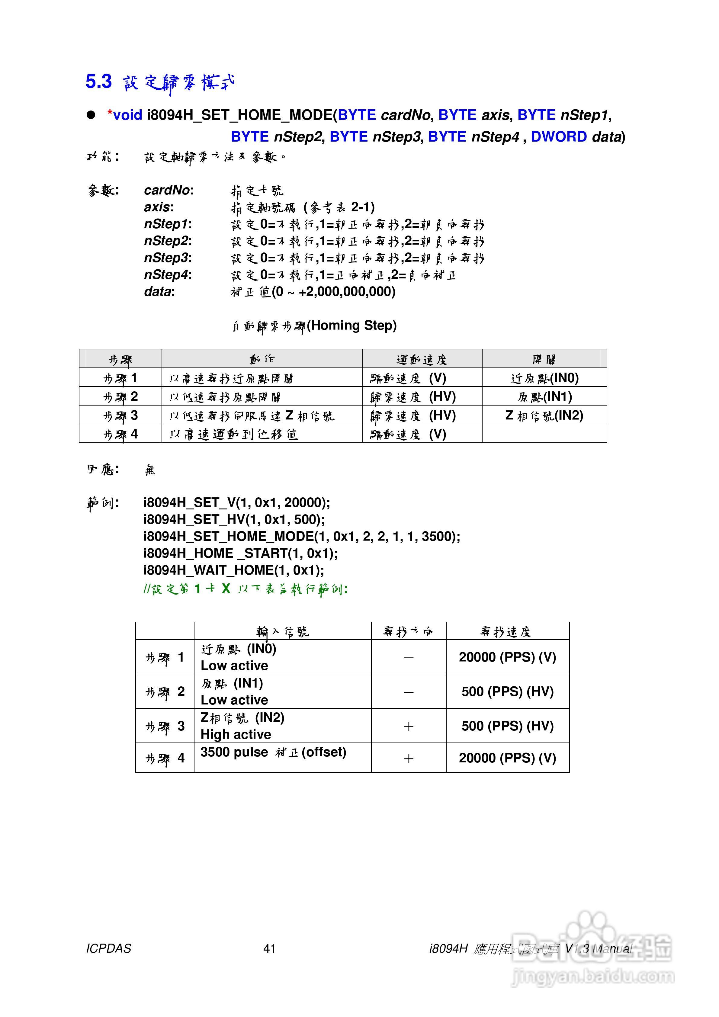 泓格科技i-8094H/i-8094A运动控制模组使用手册:[5]