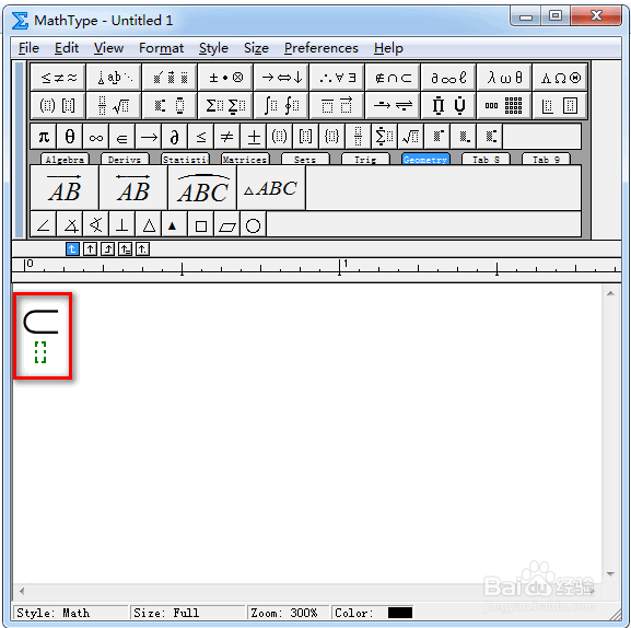 MathType怎么快速输入真子集符号