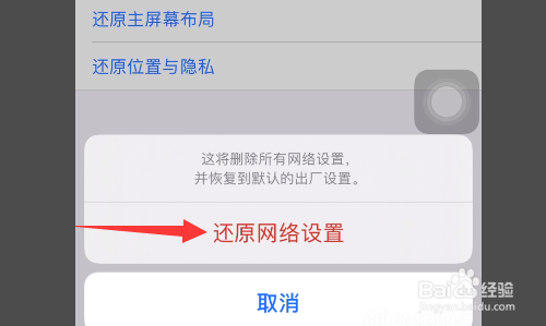 苹果手机有信号没有网络怎么回事