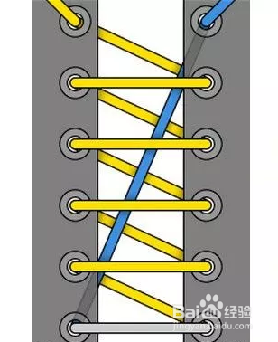 鞋带系法大全简单图解
