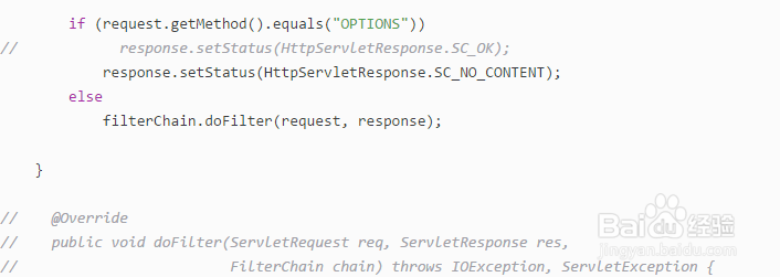 corsfilter过滤器的使用