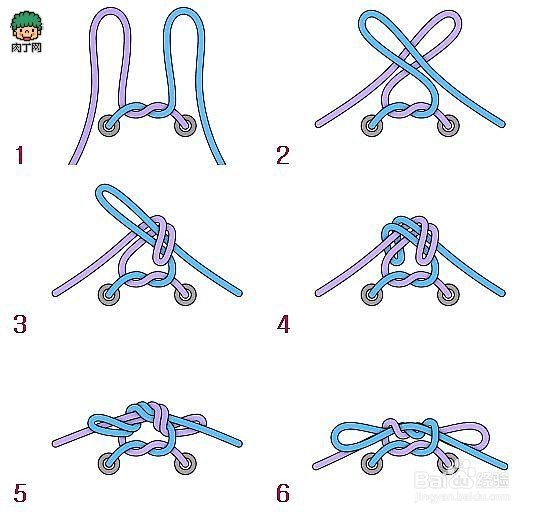教如何系鞋带的方法