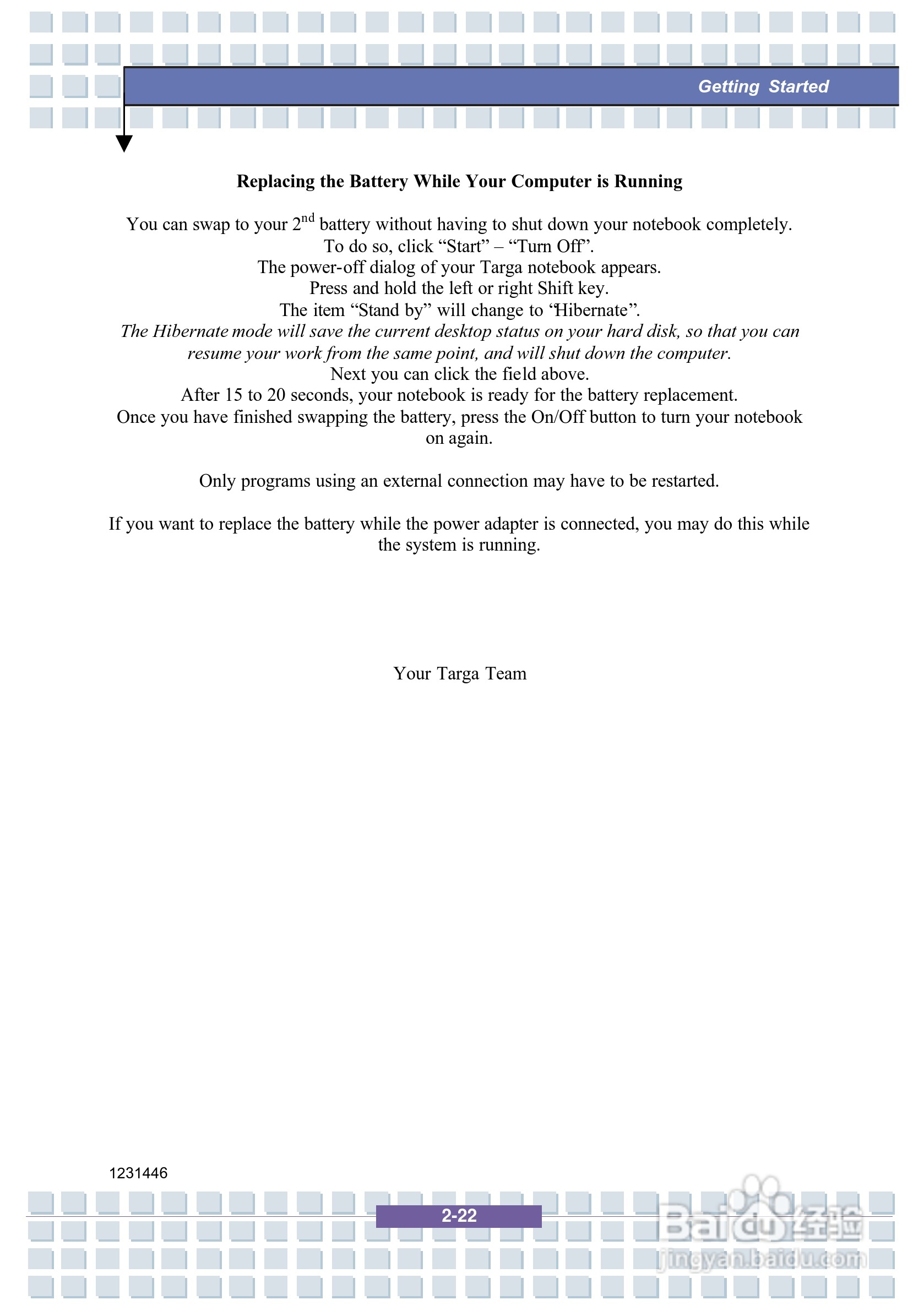 Targa Traveller 856W笔记本电脑说明书:[5]