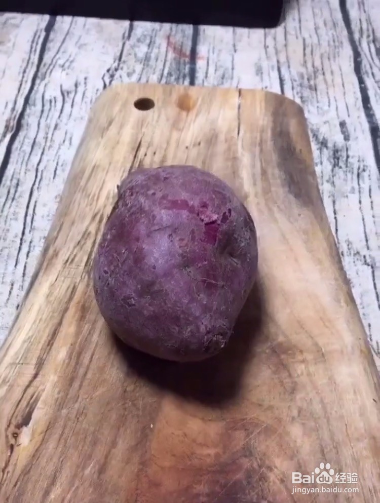 香甜美味的紫薯饼,你喜欢吃吗