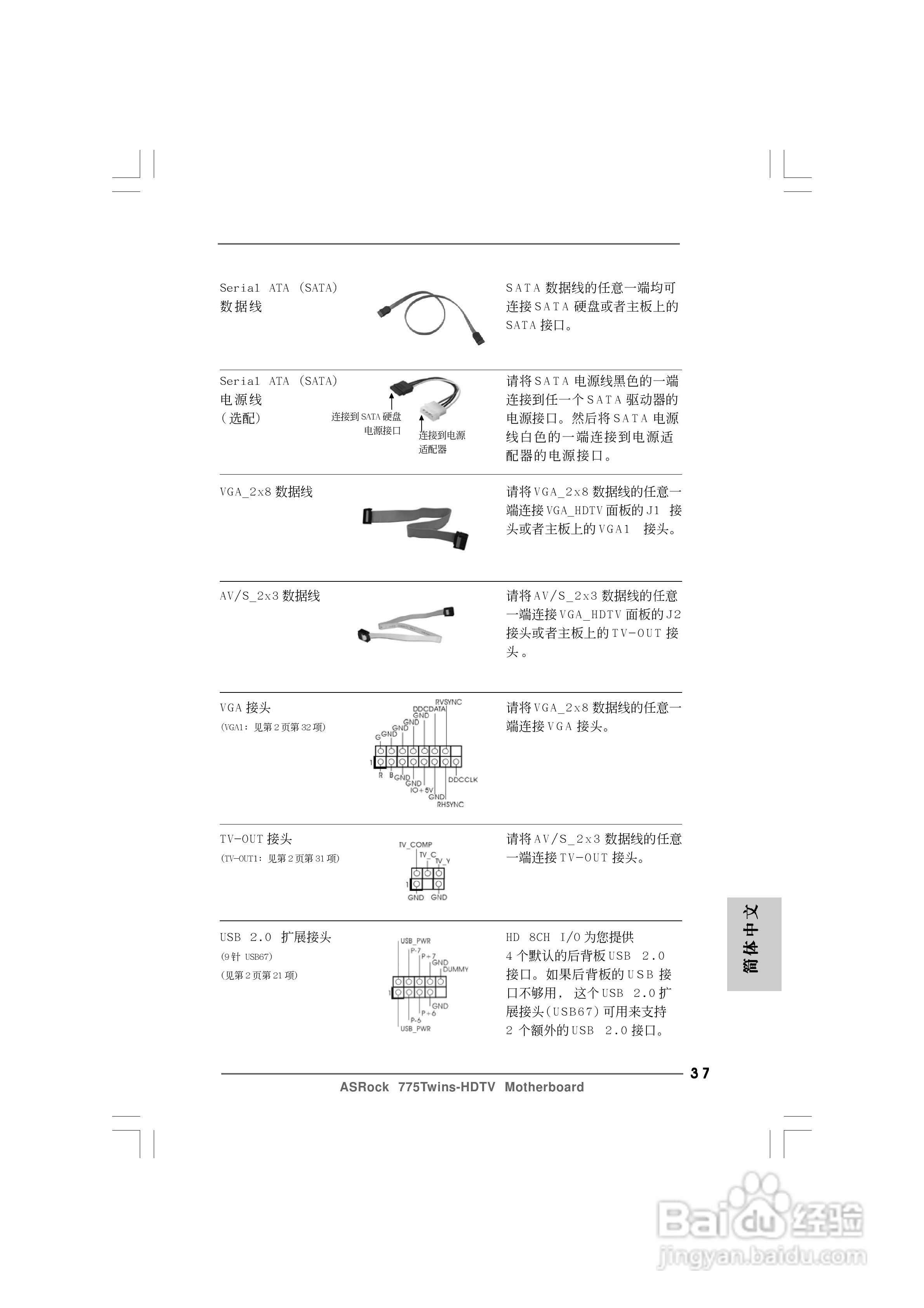 华擎775Twins-HDTV R2.0型主板说明书:[4]