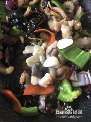 美味的酱焖八爪鱼