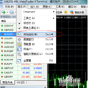 ABL平台的MT4入门知识