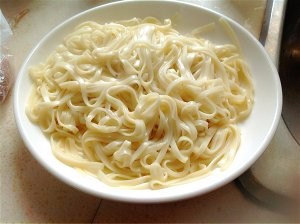 家庭版自制挂面煎饼