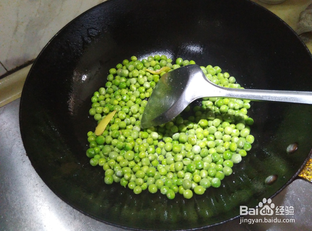 酱炒碗豆怎么做法