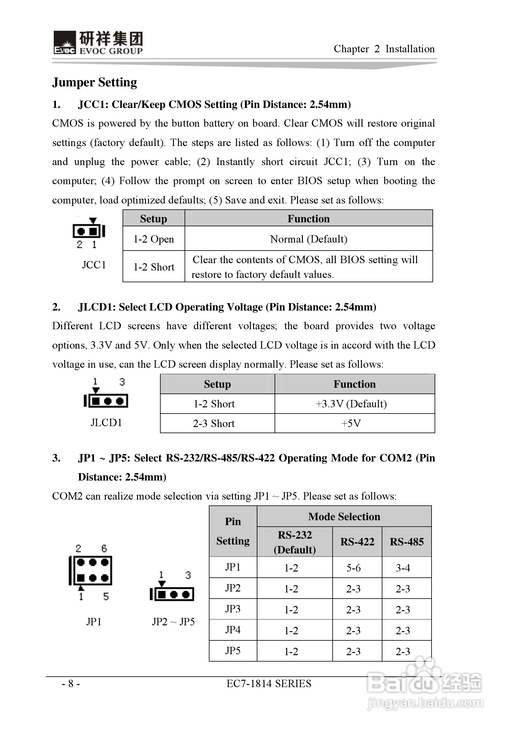 研祥Mini-ITX主板EC7-1814L2NA说明书:[7]
