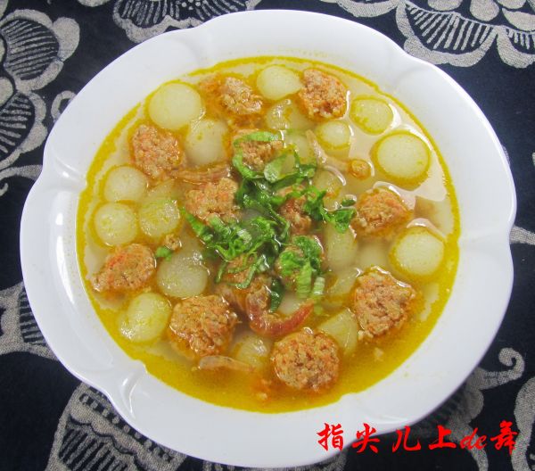 冬瓜胡萝卜丸汤