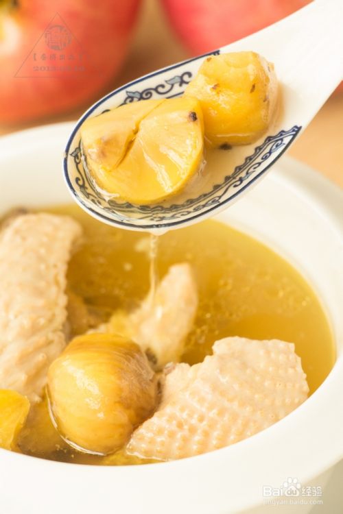 隔水蒸之《板栗鸡汤》