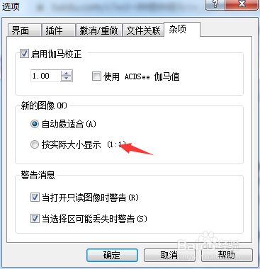 ACD FotoCanvas 2.0怎么开启按实际大小显示