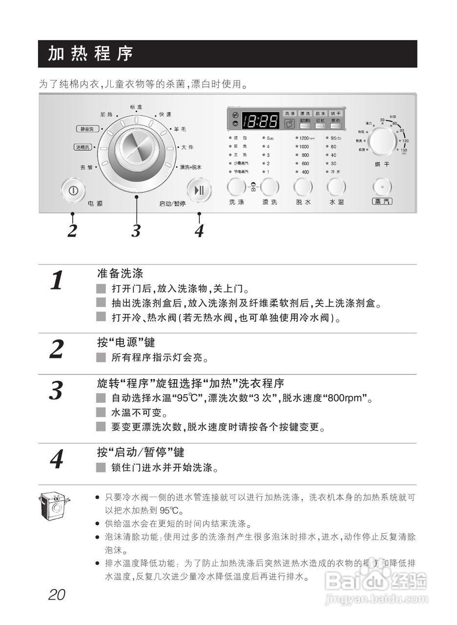 LG WD-12477RD洗衣机使用说明书:[2]