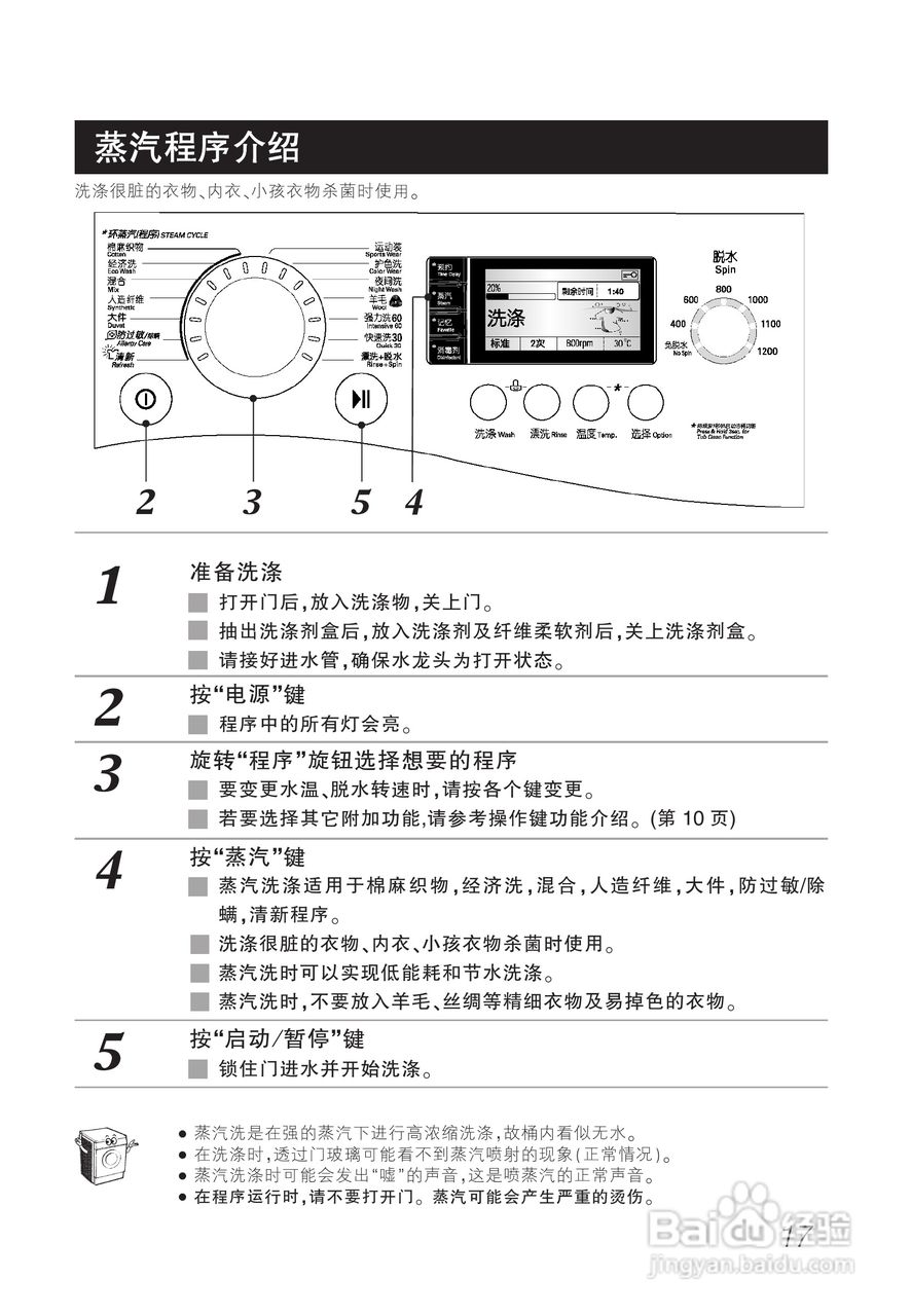 LG WD-N12355DS洗衣机使用说明书:[2]