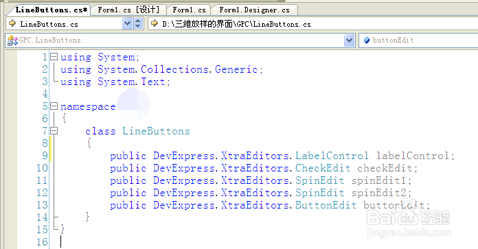 C#中动态生成的按钮如何动态关联?