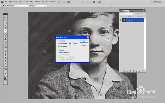 怎么用PS来修整和恢复老照片