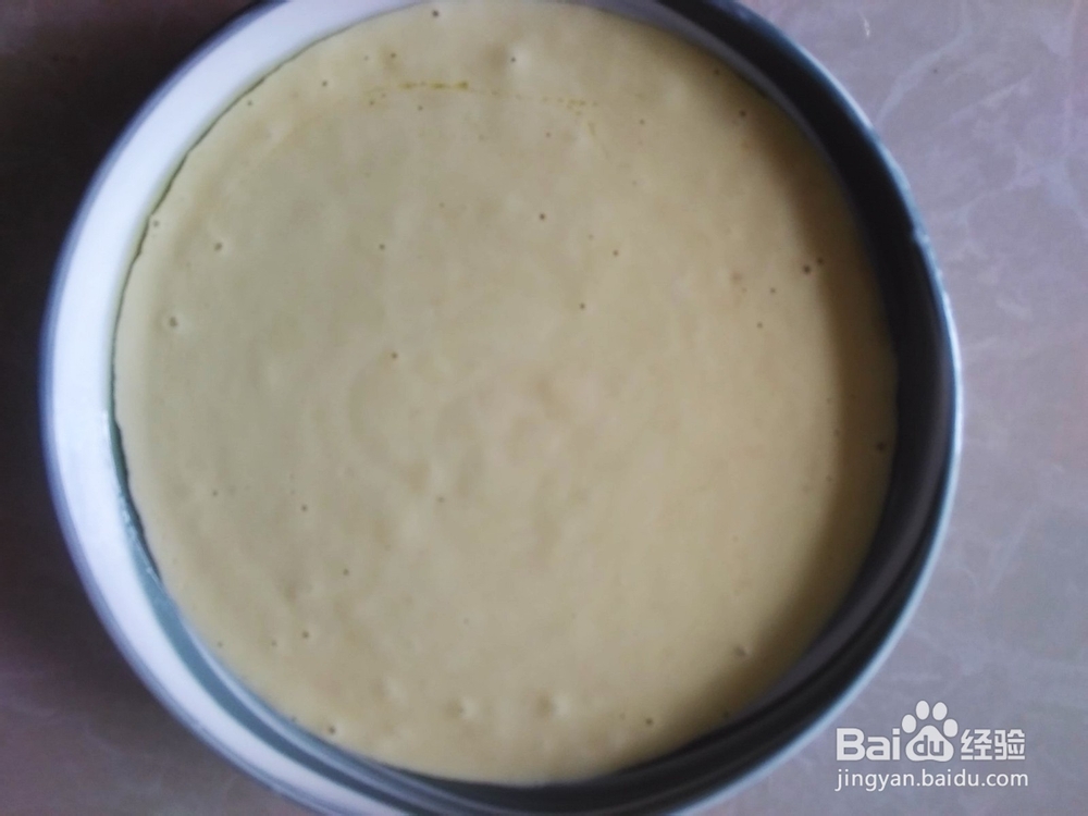 自做的酸甜菠萝松糕