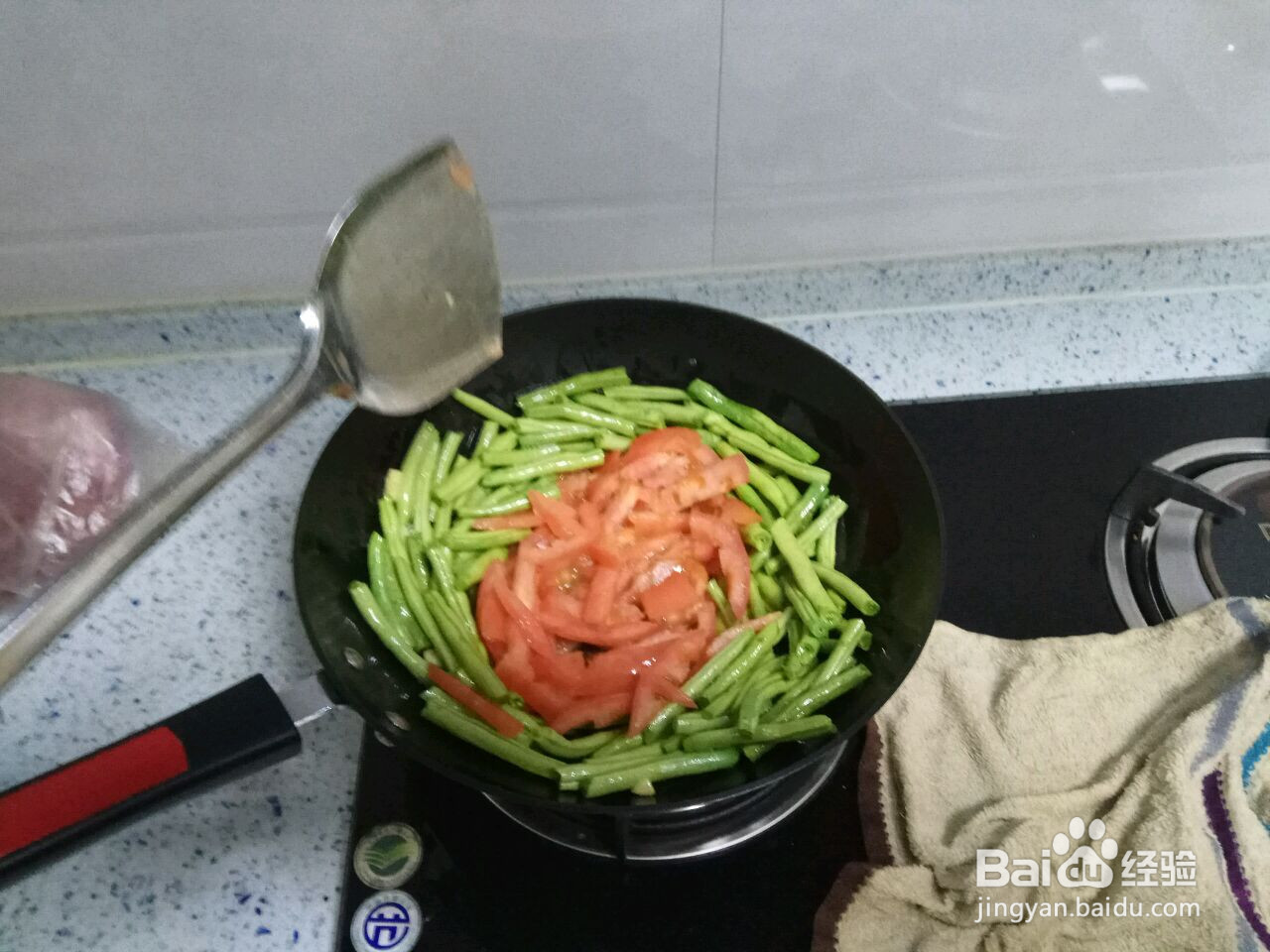 豆角焖面的做法