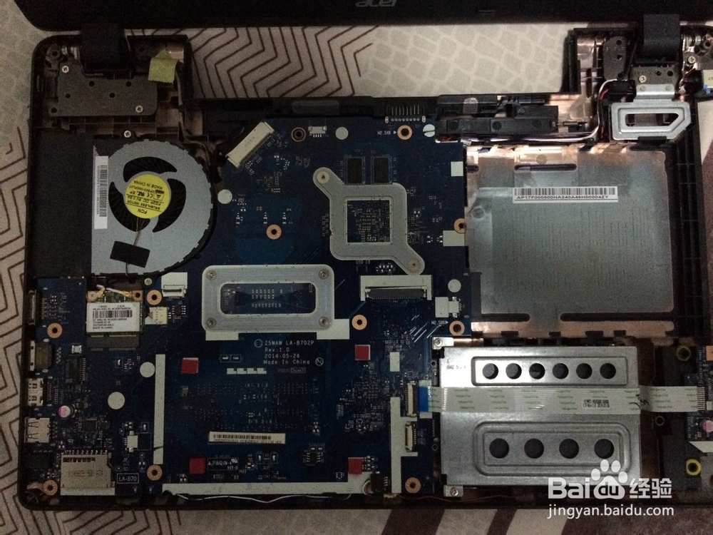Acer E5-572G-52DX改装SSD固态硬盘