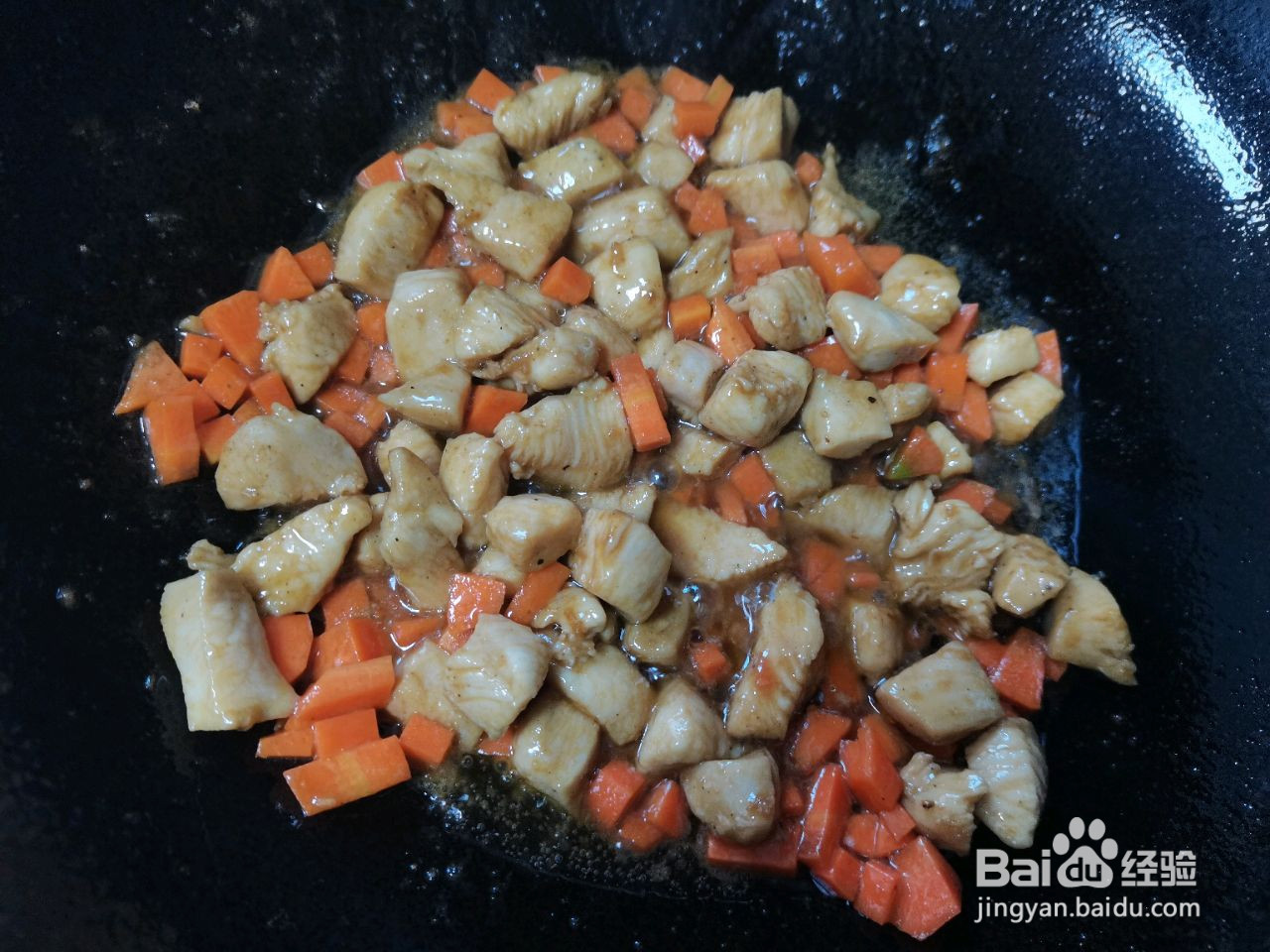 土豆鸡丁盖饭的做法