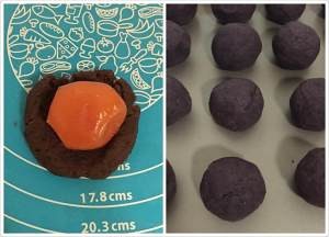 自制红豆蛋黄酥