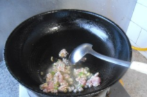肉末煸炒四季豆