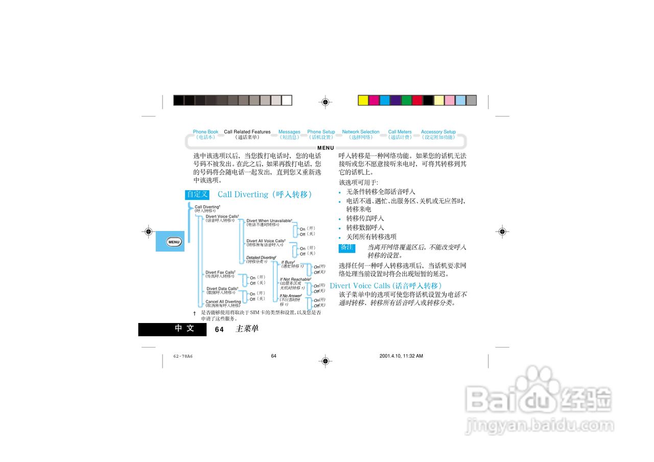 摩托罗拉V998+手机使用说明书:[7]