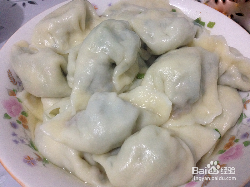 虾仁韭菜馅饺子的做法