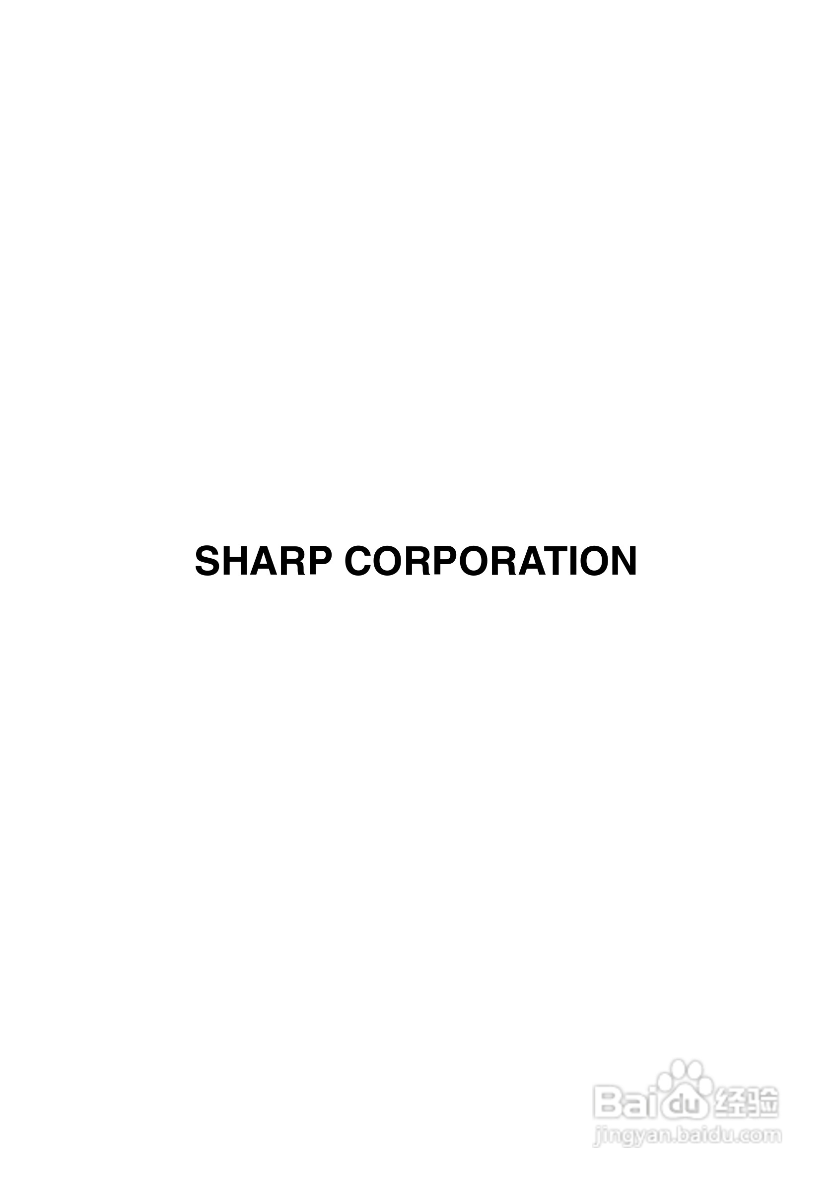 夏普XG-P10XE投影机使用说明书:[5]