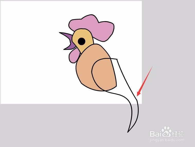 #过年#flash如何绘制雄鸡独唱贺新年