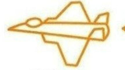 简笔画大全：[4]直升机和战斗机绘制