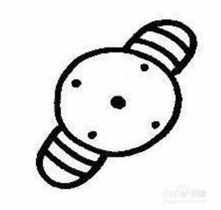 简笔画手表画法