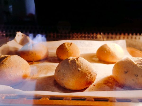 全麦法式芝黑麻球