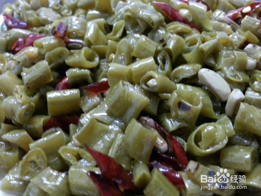 怎么做好吃的下饭菜酸豇豆