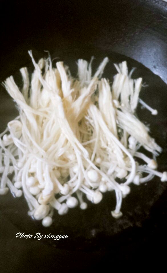 金针菇萝卜丝虾皮